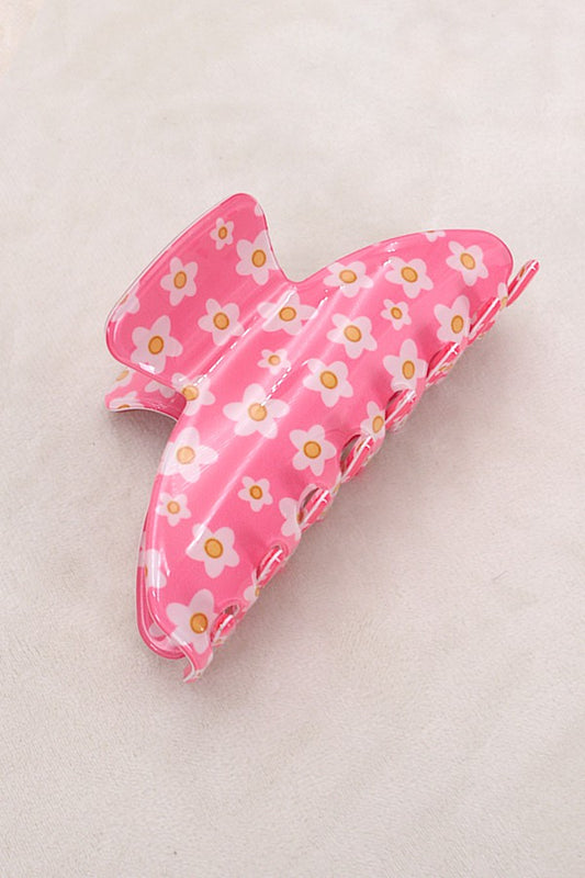 Jumbo Flower Daisy Hair Claw Clips