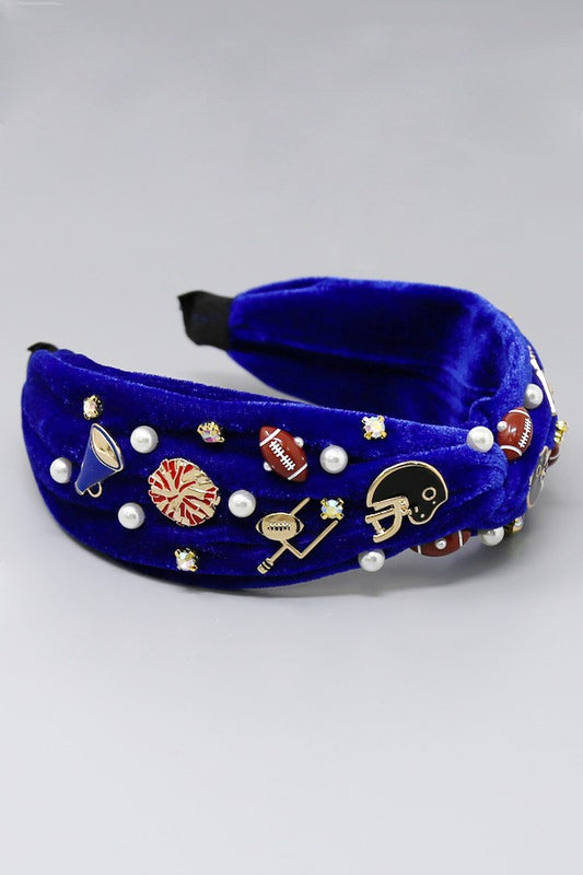 Game Day Velvet Headband