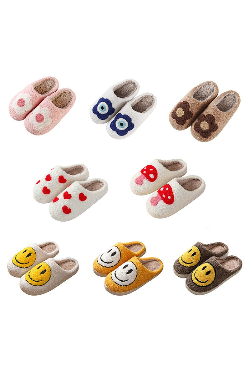 Novelty Soft Plush Cozy Slippers