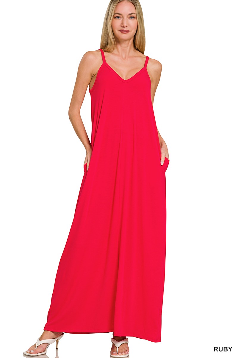 Zenana Cami Maxi Dress