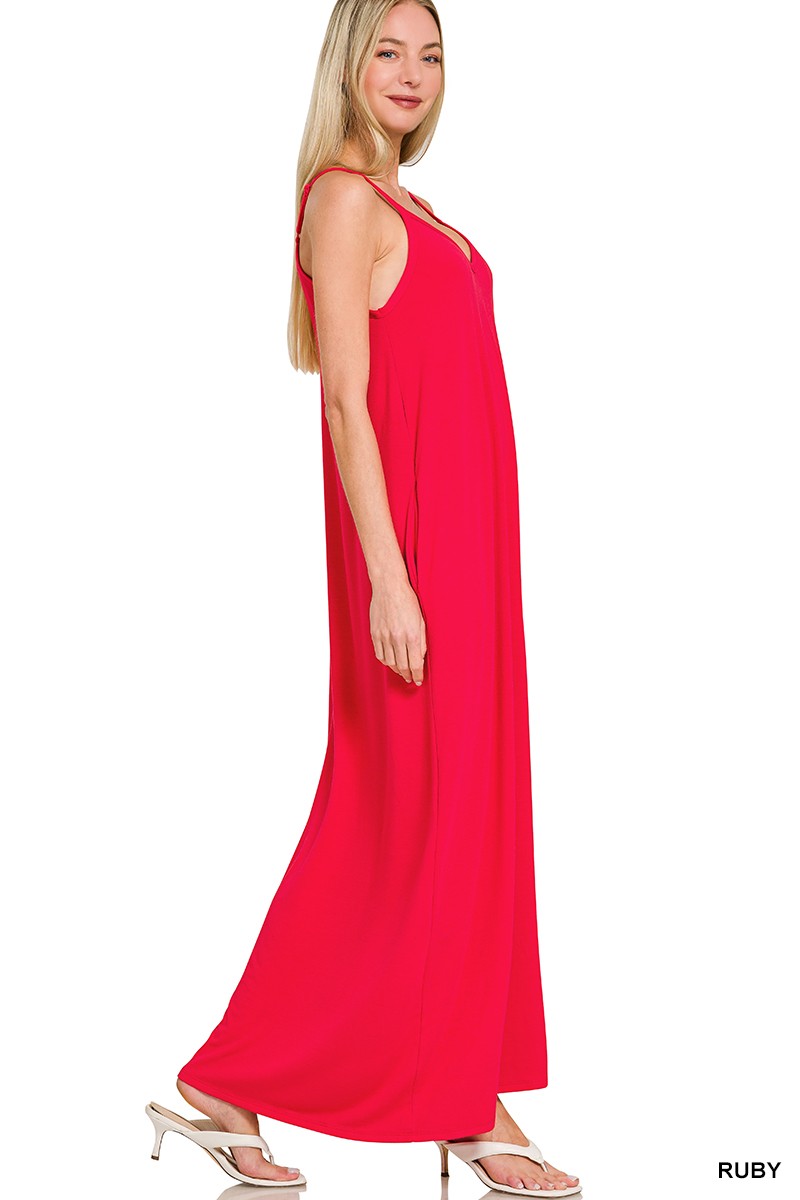 Zenana Cami Maxi Dress