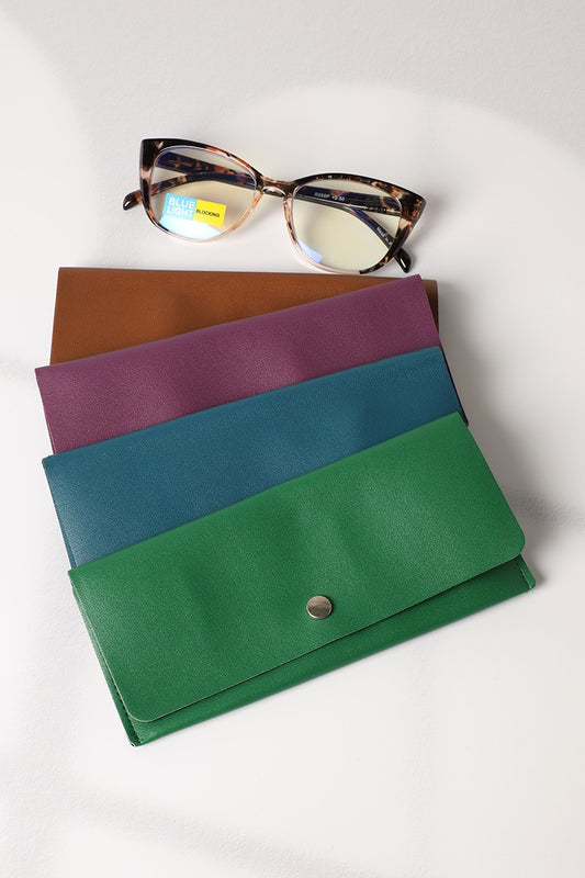 Leather Eyeglasses Sunglasses Pouch