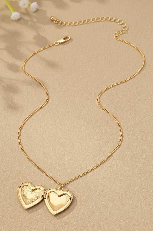 Heart Shape Locket Necklace