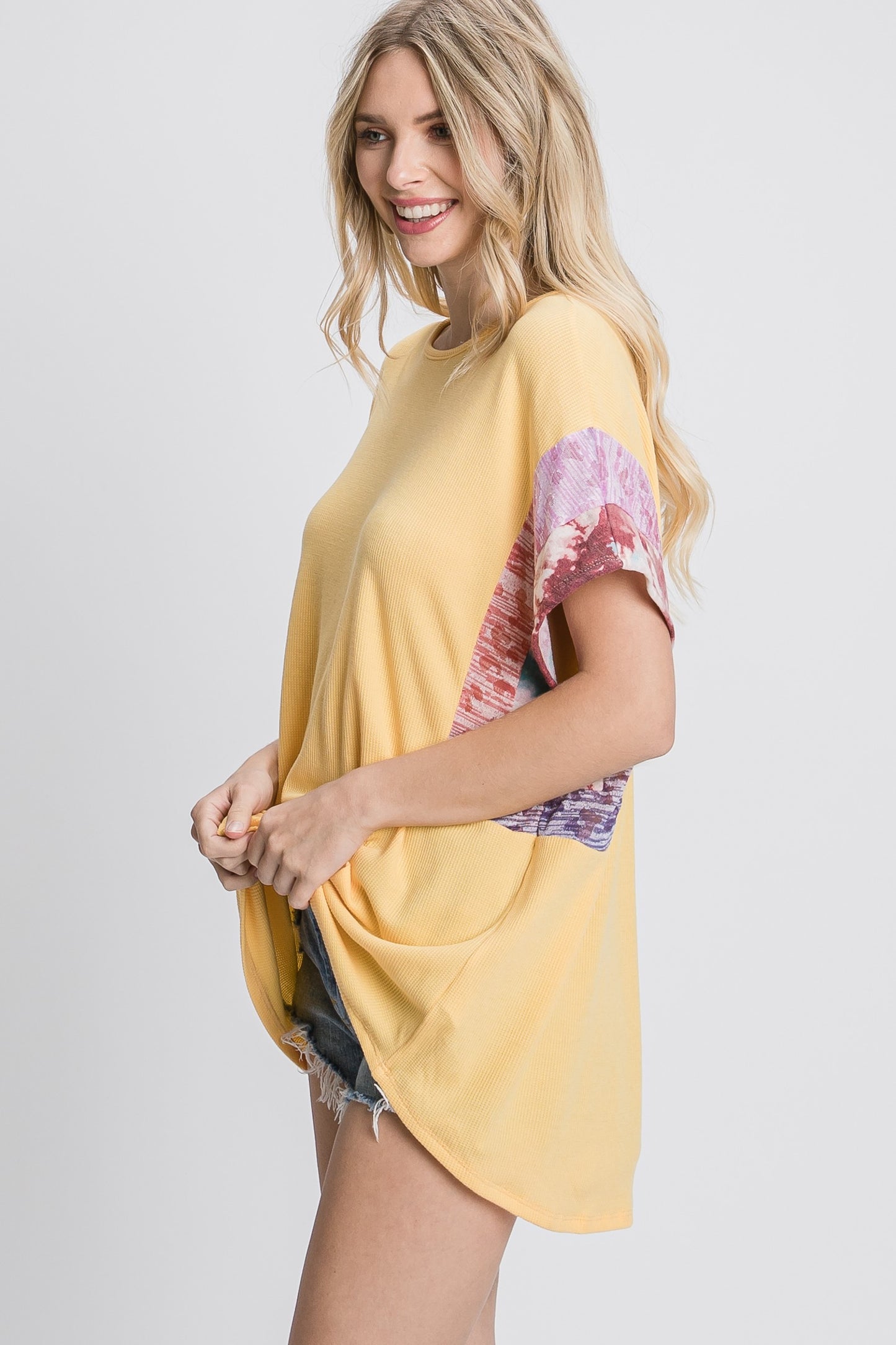Yellow Oversized Top