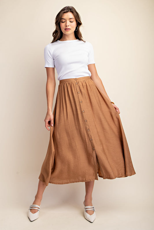 Button Down Skirt
