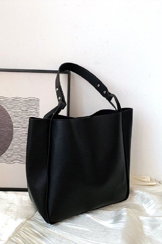 Vegan Leather Shoulder Bag