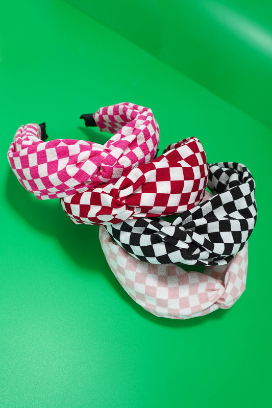 CHECKER HEADBAND