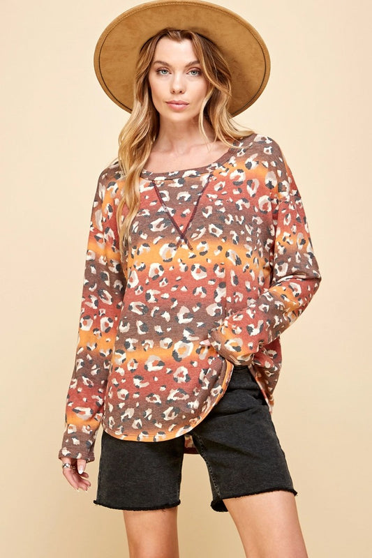Ombre Cheetah Print