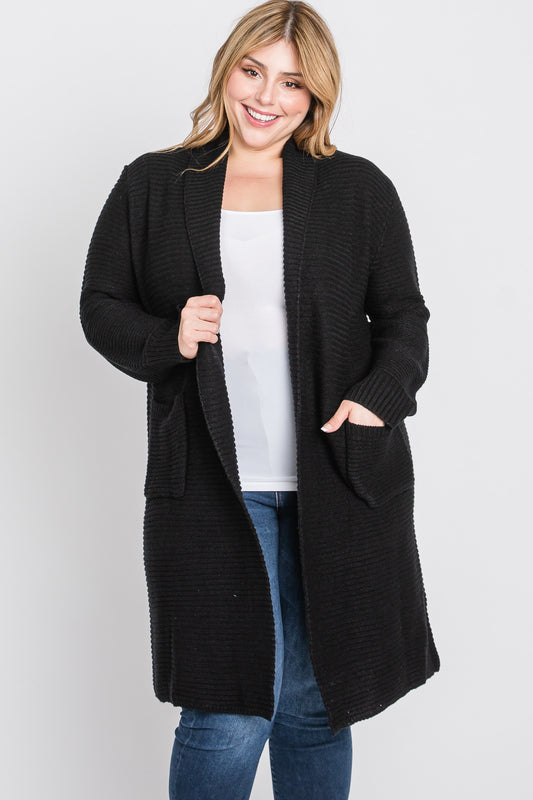 Heavy Rib Sweater - Black