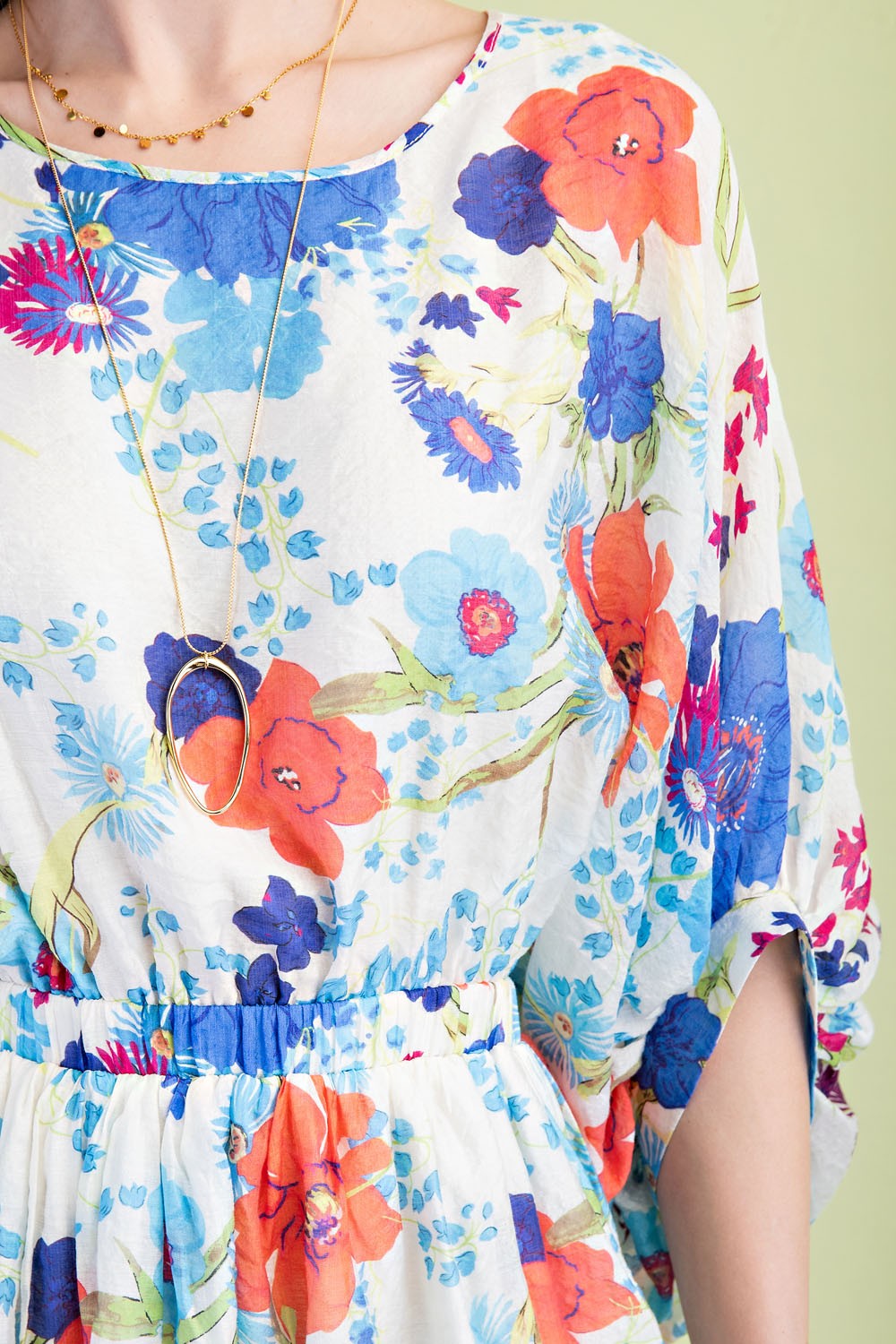 Floral Print Mini Dress