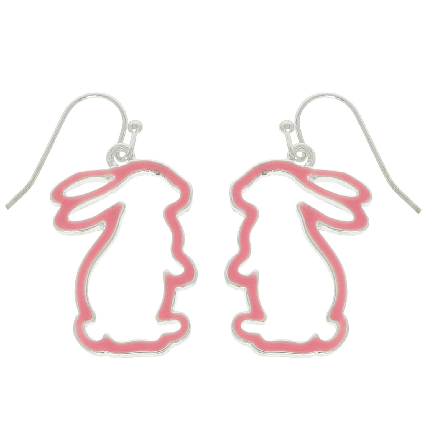 Easter Bunny Epoxy Dangle Earrings