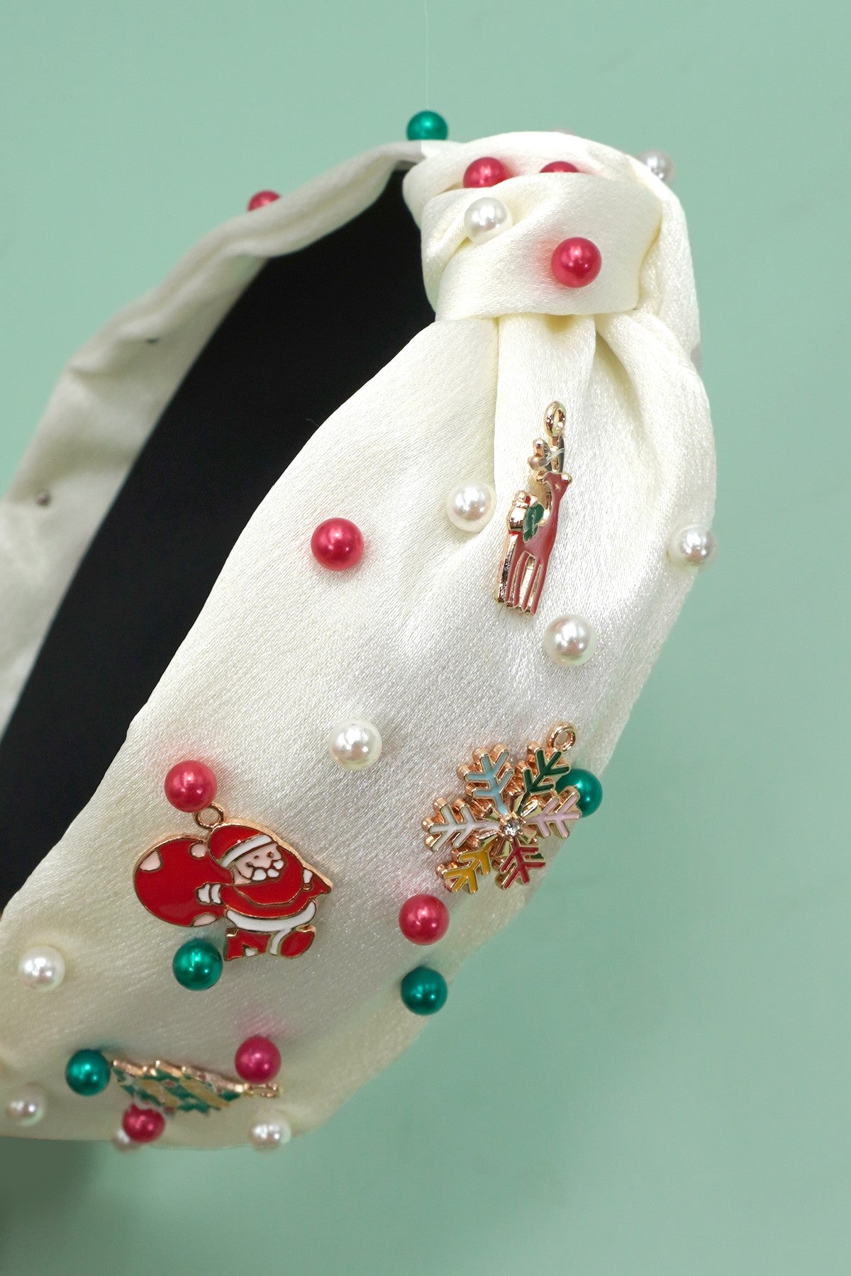 Christmas Tree Santa Reindeer Headband