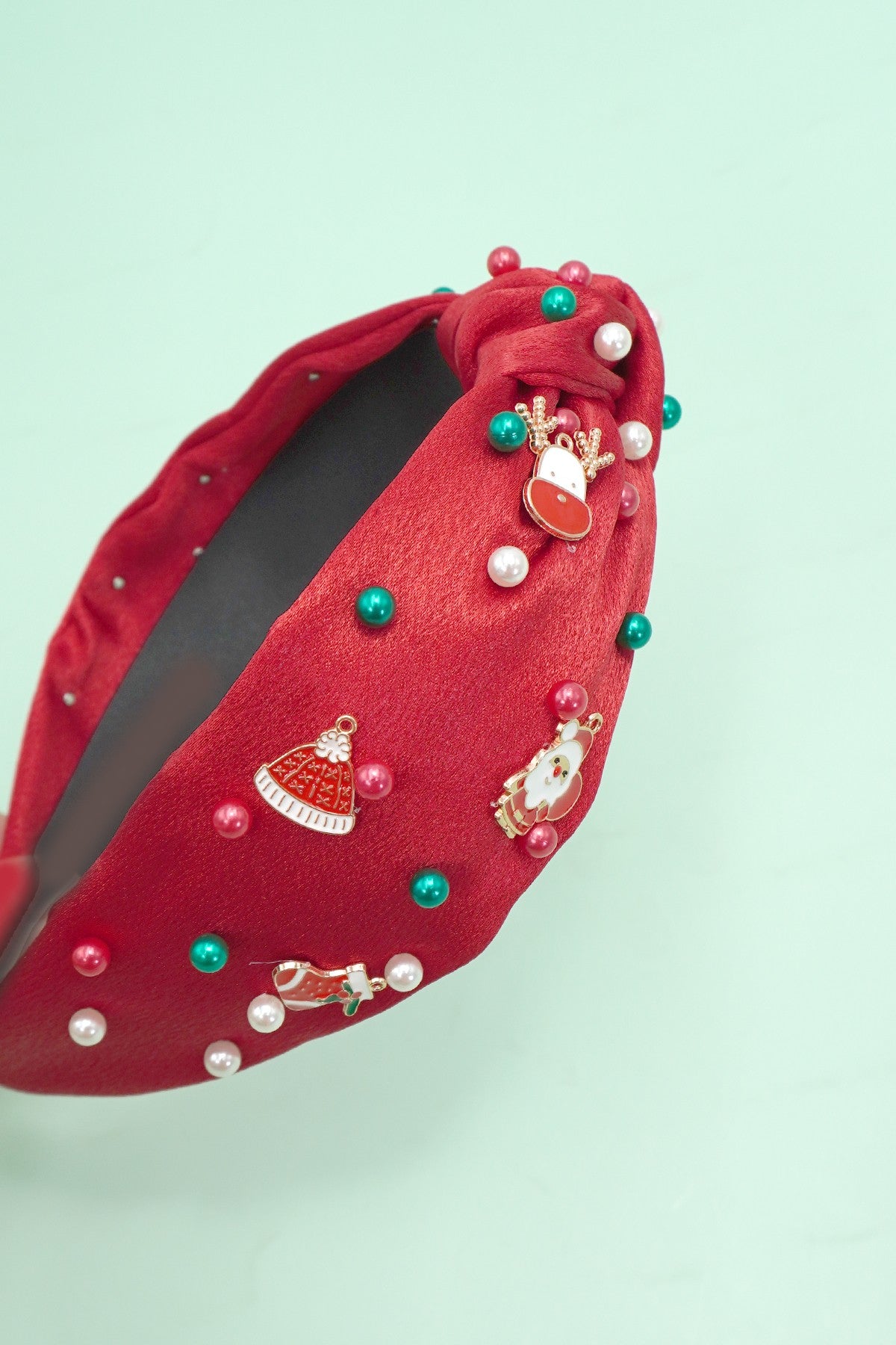 Christmas Tree Santa Reindeer Headband