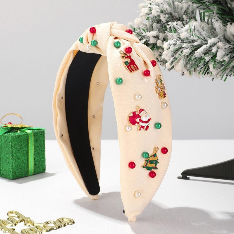 Christmas Tree Santa Reindeer Headband