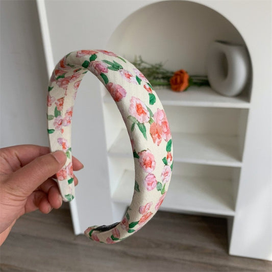 Floral Puffed Headband