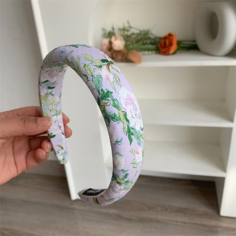 Floral Puffed Headband