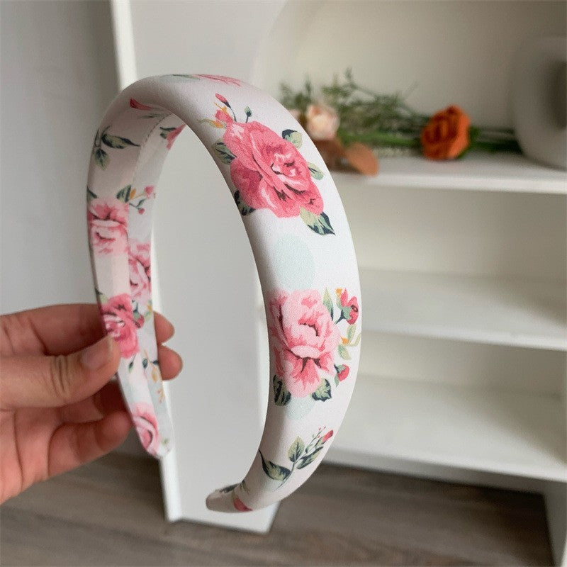 Floral Puffed Headband