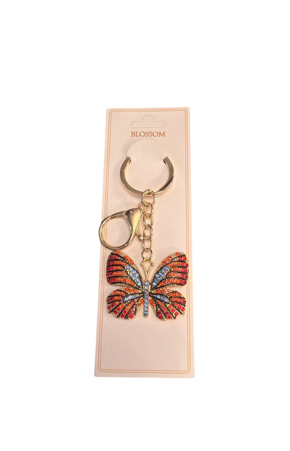Colorful Butterfly Keychain