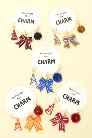3pc Cheer Charm Set