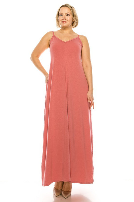 Plus Maxi Dress