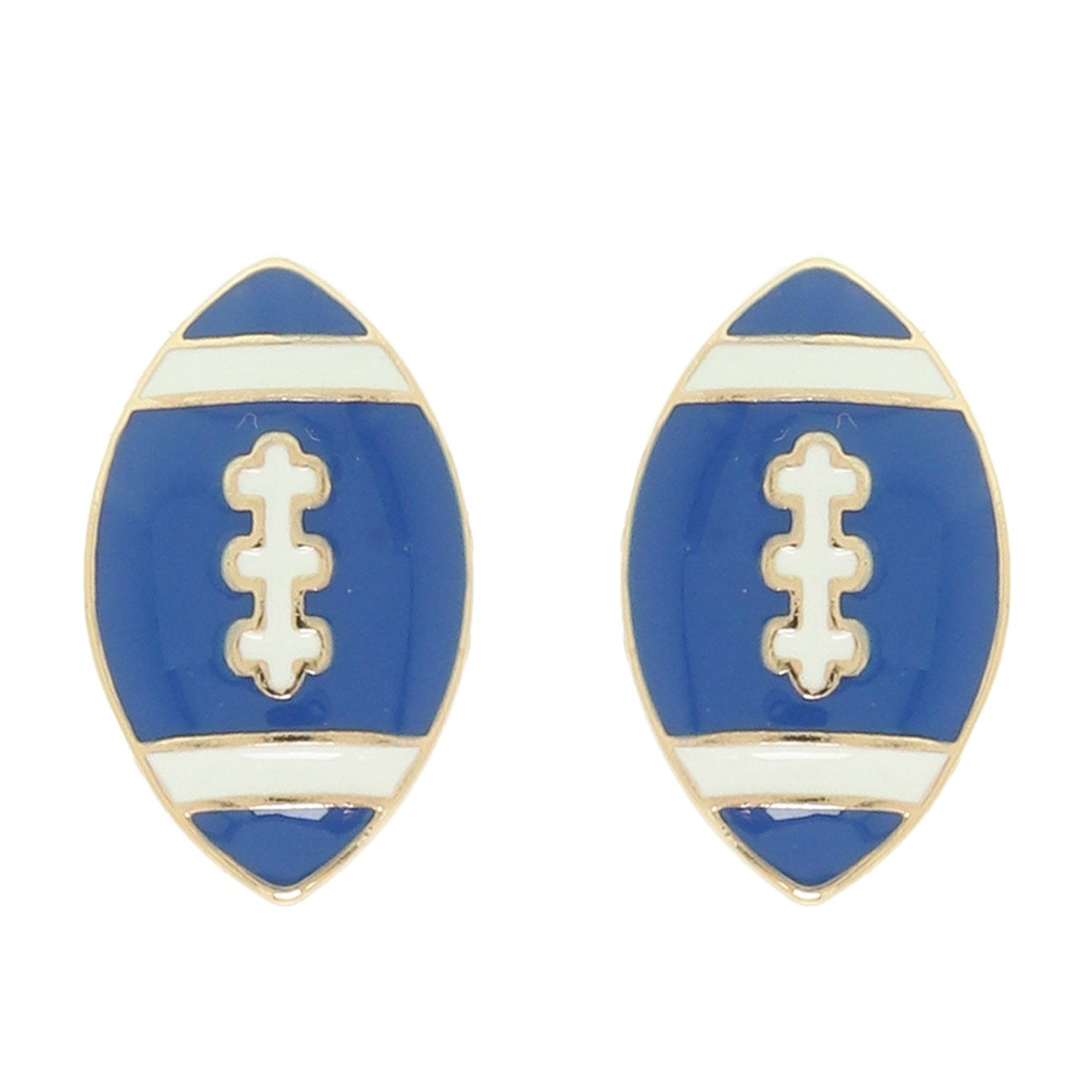 Gameday Football Post Earrings