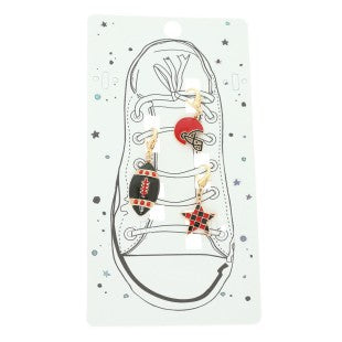 3pc Gameday Shoe Charm Set