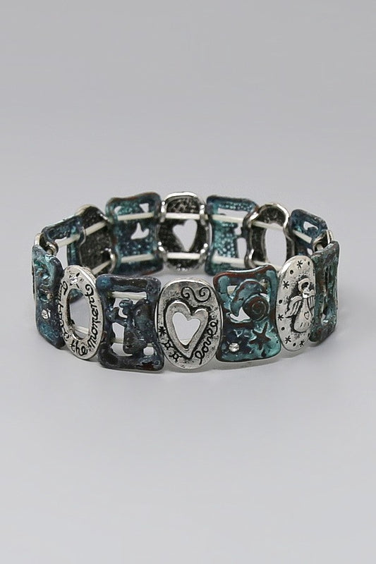 Patina Stretch Bracelet