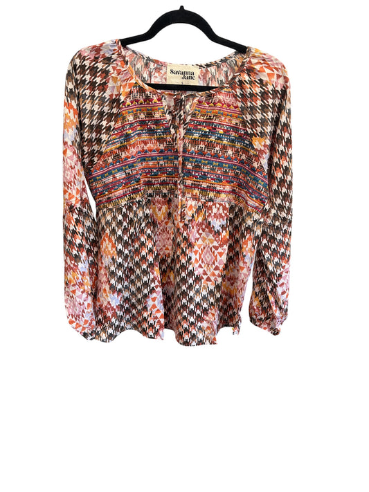 SAVANNA JANE AZTEC TOP
