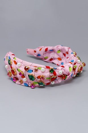 Christmas Theme Lights Headband