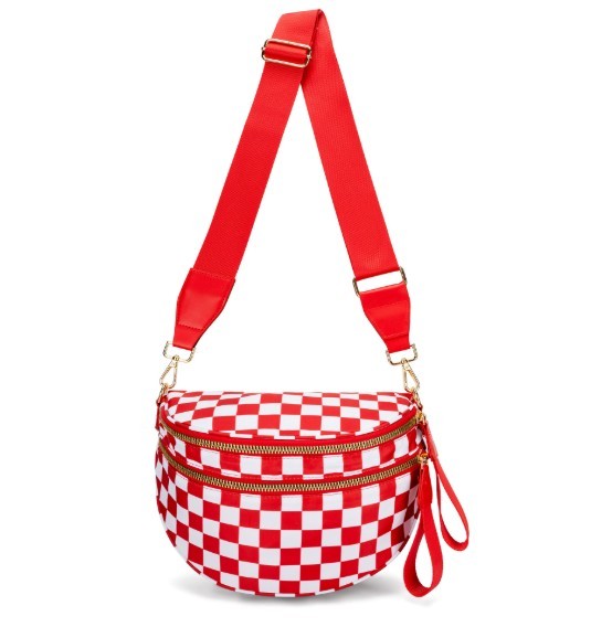 Oversize Crossbody Bag checker