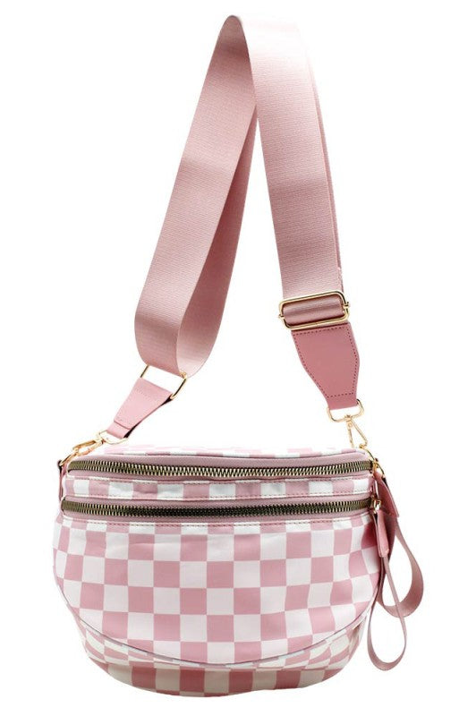 Oversize Crossbody Bag checker