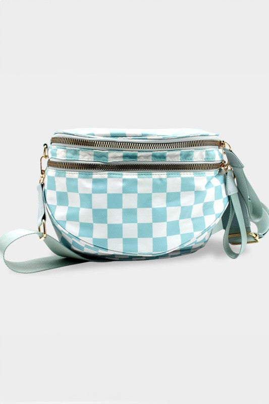 Oversize Crossbody Bag checker