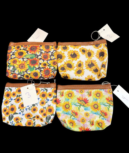 Sunflower Coin Purse