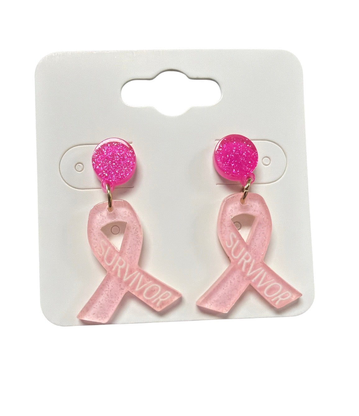 Breast Cancer Awareness Earring