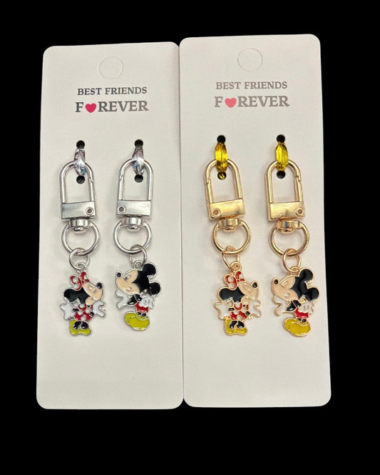 Best Friend Mouse Zipper Pulls