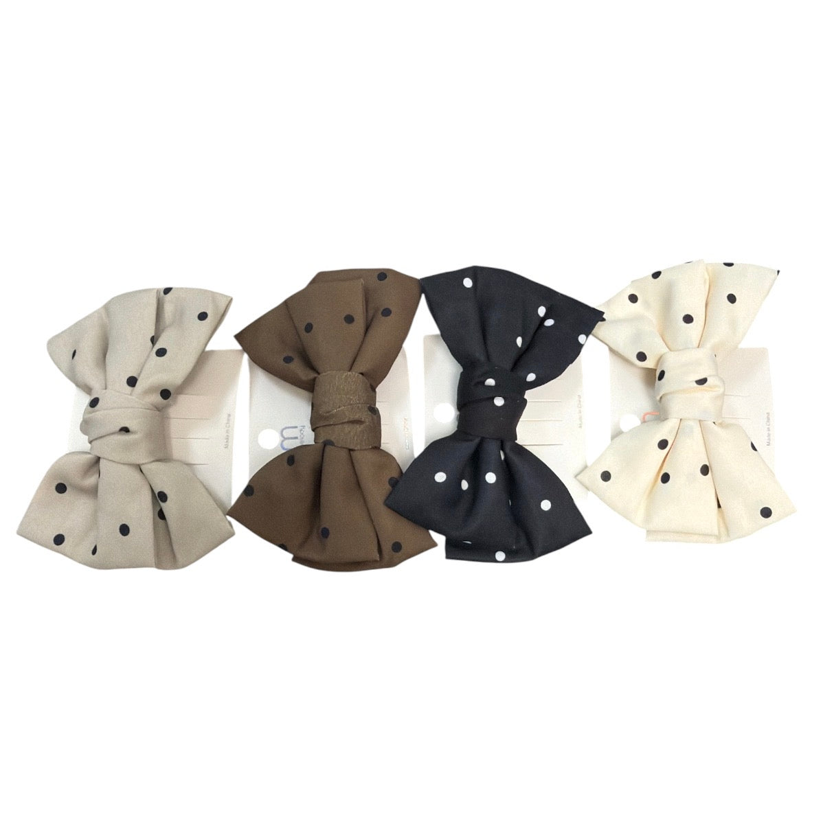 Polka Dot Hair Bow