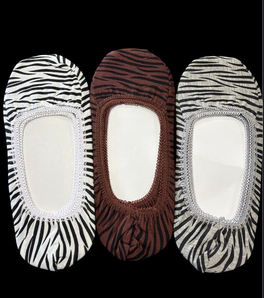 Zebra Print Socks