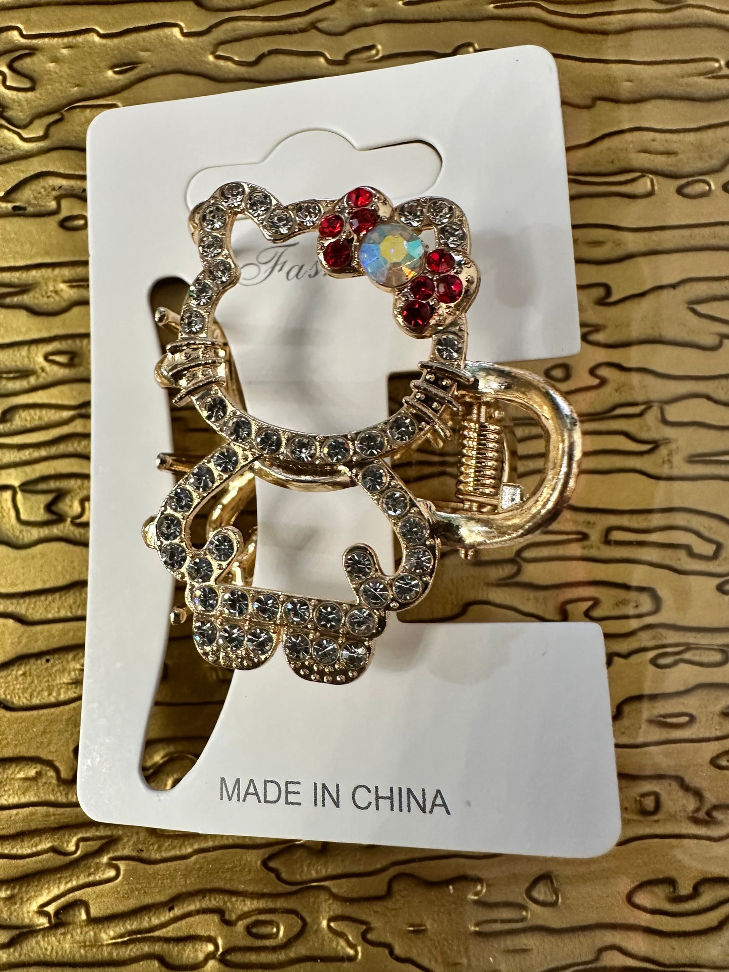 Hello Kitty Body Rhinestone Clips
