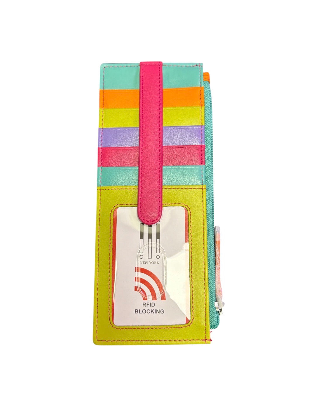 ILI Double Sided Genuine Leather Wallet—RFID Blocking