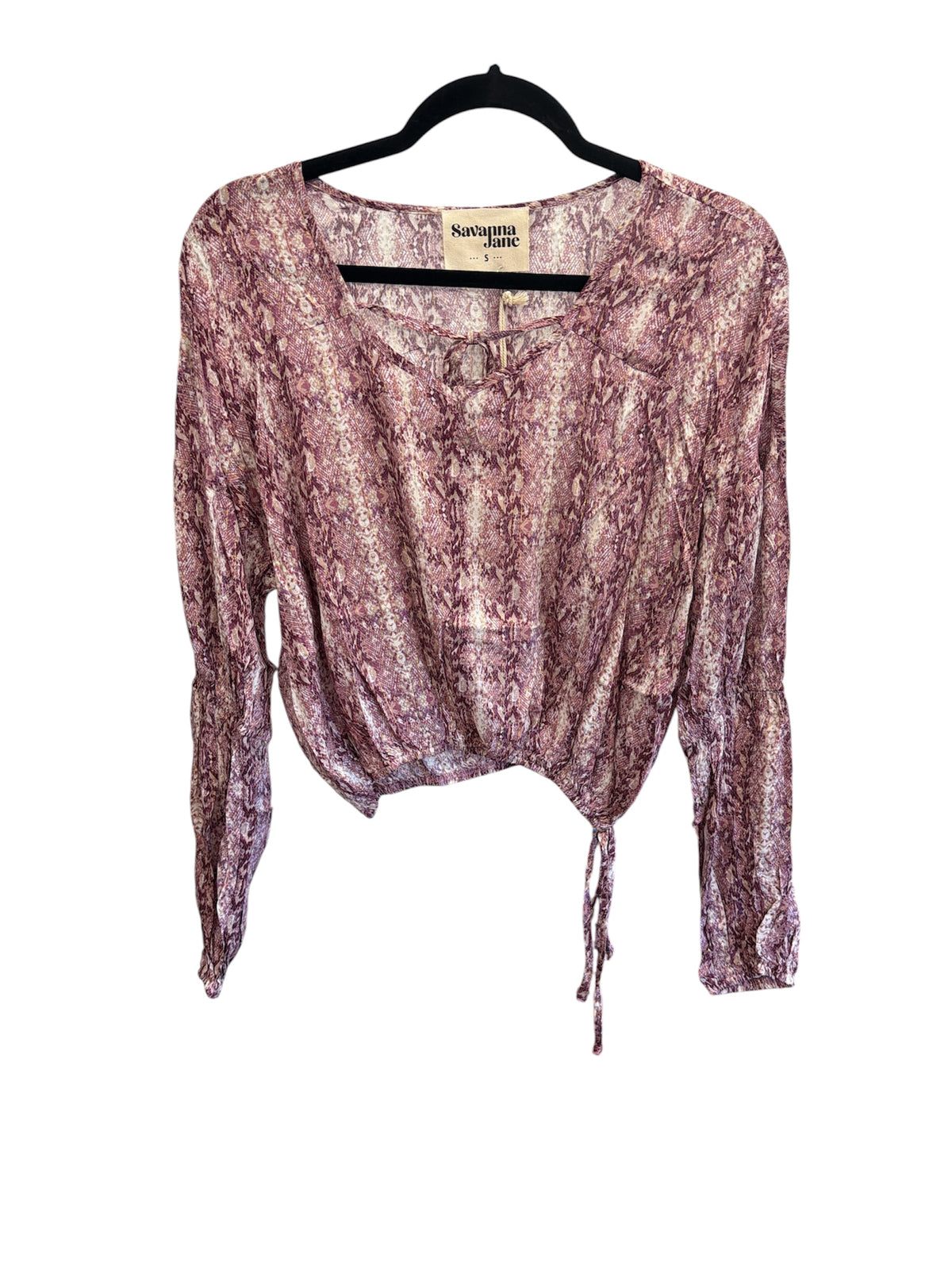 SAVANNA JANE SMOCKED TOP