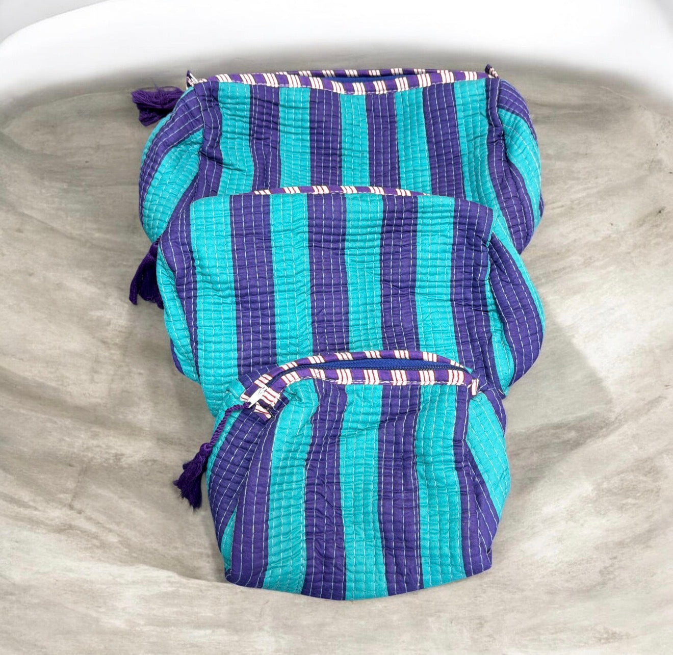 3 in 1 Washable Makeup Bags