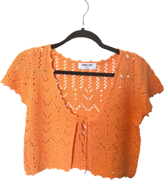 Double Zero Crochet Tie Top