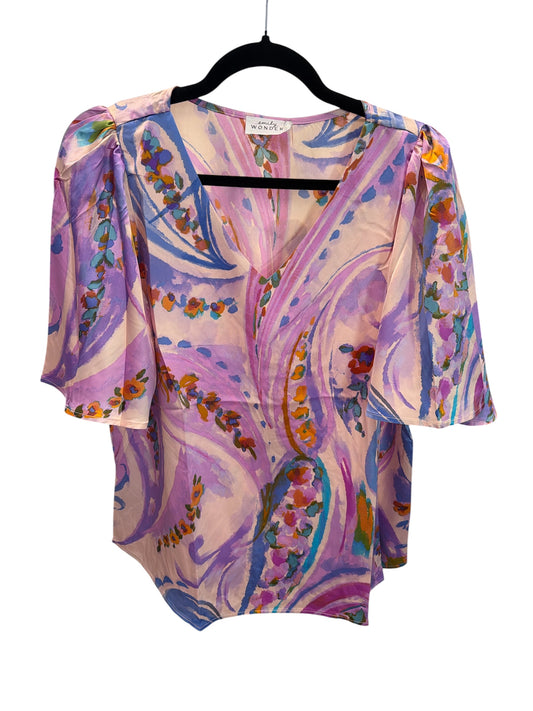 Emily Wonder Flutter Sleeve Top