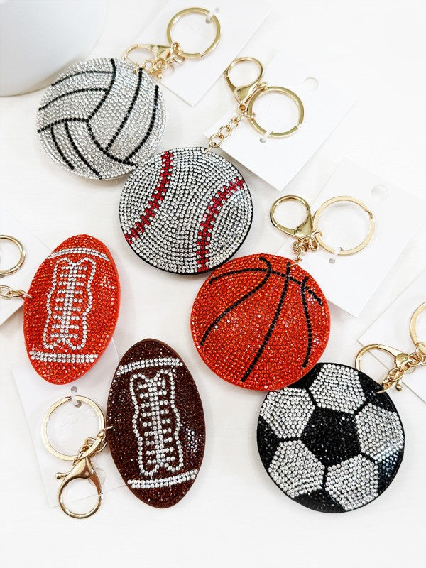 Bling Bling Sports Keychain
