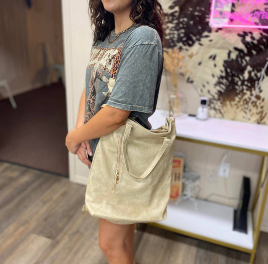 Vegan Leather Backpack Convertible Crossbody Bag