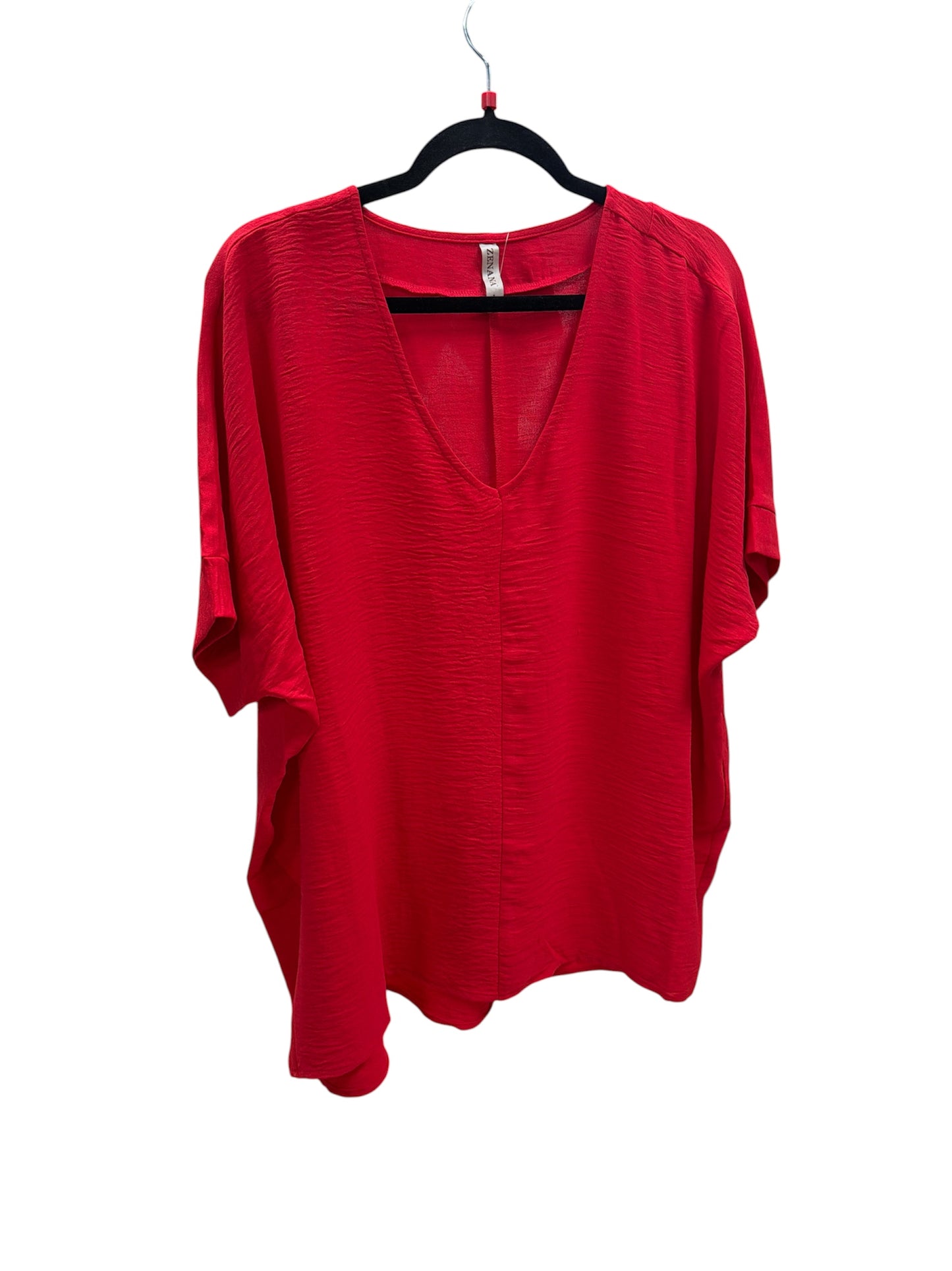 Zenana Woven Airflow Top
