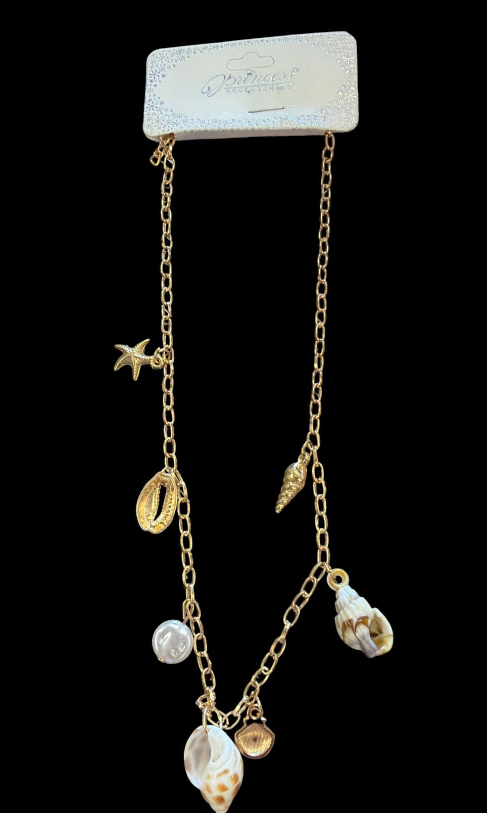 Sea Shell Charm Necklace