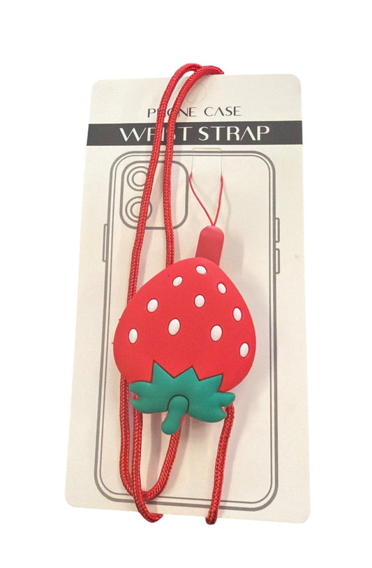 Strawberry Phone Strap
