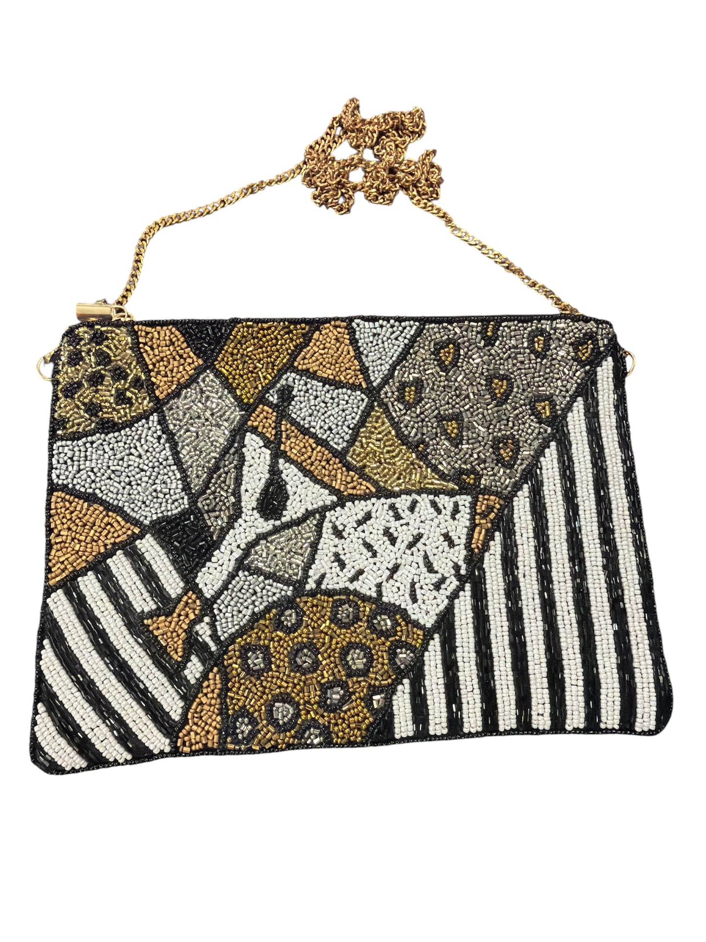 Handmade With Love Beaded Crossbody Purse