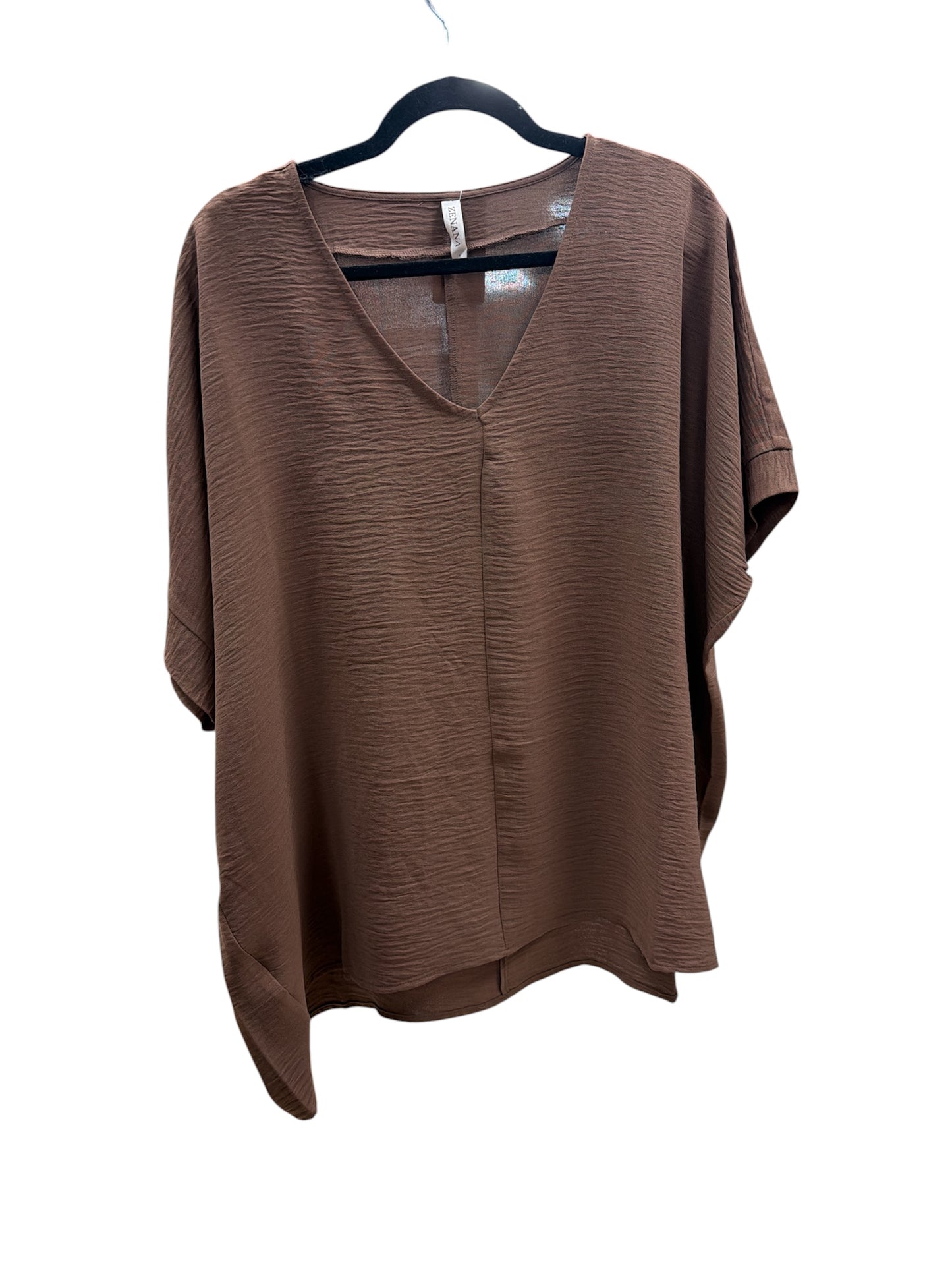 Zenana Woven Airflow Top